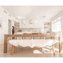 Naturally Sheepskins Long Wool Quad Rug in 4 Colours, 180 x 110 cm