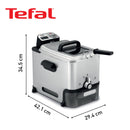 Tefal Oleoclean Pro Deep Fryer 3.5L, FR8058G0