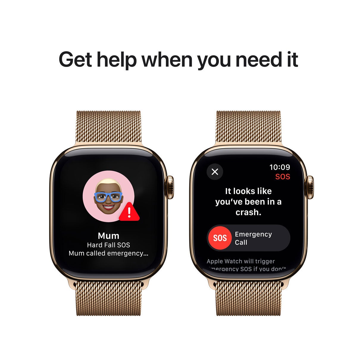 Apple Watch Series 10 GPS + Cellular, 46mm Titanium Case - M/L