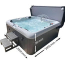 Blue Whale Spa San Pedro 38-Jet 5 Person Hot Tub