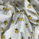 27m Wholesale Bumblebee Rose & Hubble Cotton Poplin Dress Fabric 45” - Bull Ring Fabrics