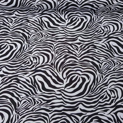 27m Wholesale Zebra Striped Rose & Hubble Fabric 100% Cotton Poplin 45" - Bull Ring Fabrics