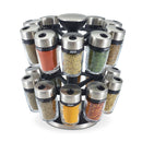 Cole & Mason 20 Jar Filled Spice Rack Carousel