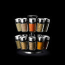 Cole & Mason 20 Jar Filled Spice Rack Carousel