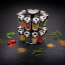 Cole & Mason 20 Jar Filled Spice Rack Carousel