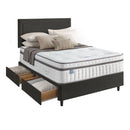 Silentnight Velvet Divan with Malvern Headboard