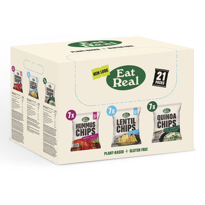Eat Real Variety Box, 21 Pack