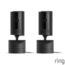 Ring Pan-Tilt Indoor Cam 2 Pack in Black