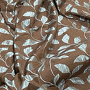 Feuilles crème Coussin de tapisserie d'ameublement en tissu Rideau Stores Royaume-Uni BANKRUPT CHEAP