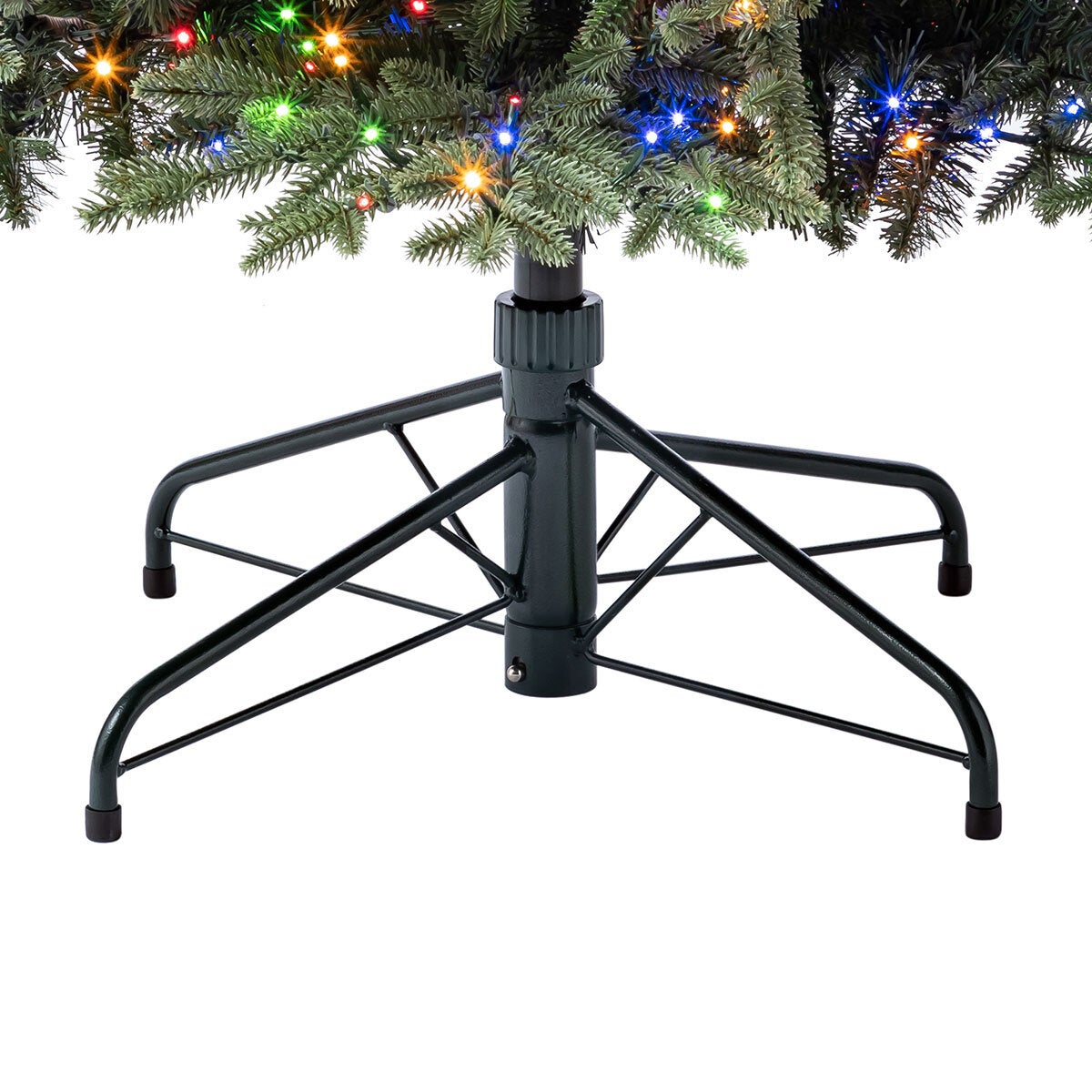6.5ft (1.9m) Pre-Lit Aspen Artificial Christmas Tree with 1,500 Colour Changing Micro LED Lights