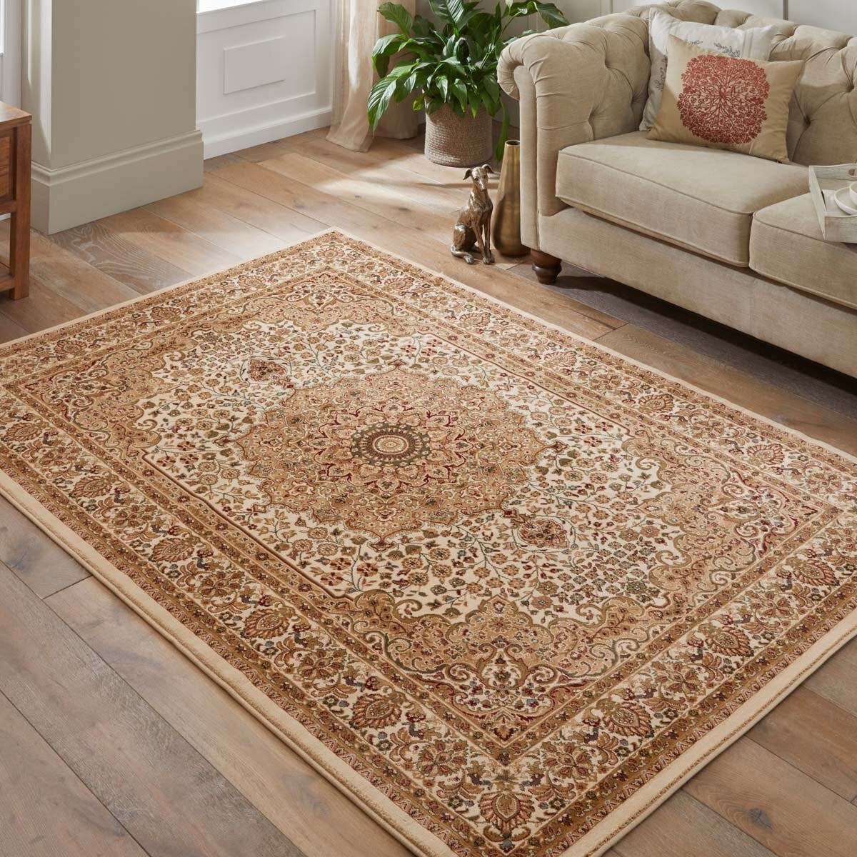 Concept Looms Grand Heritage Rug in Cream & Beige