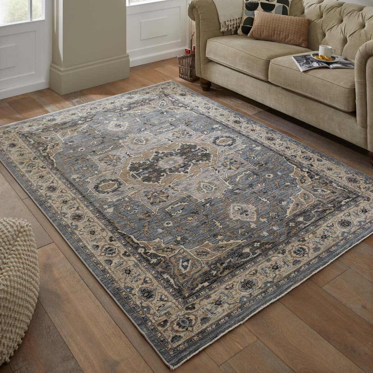 Concept Looms Legacy Rug in Blue