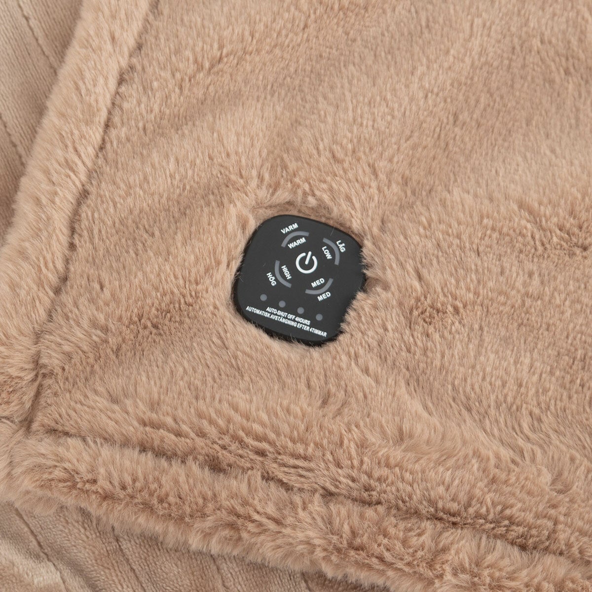 Berkshire Luxe Faux Fur Heated Throw in 3 Colours, 127 x 152 cm