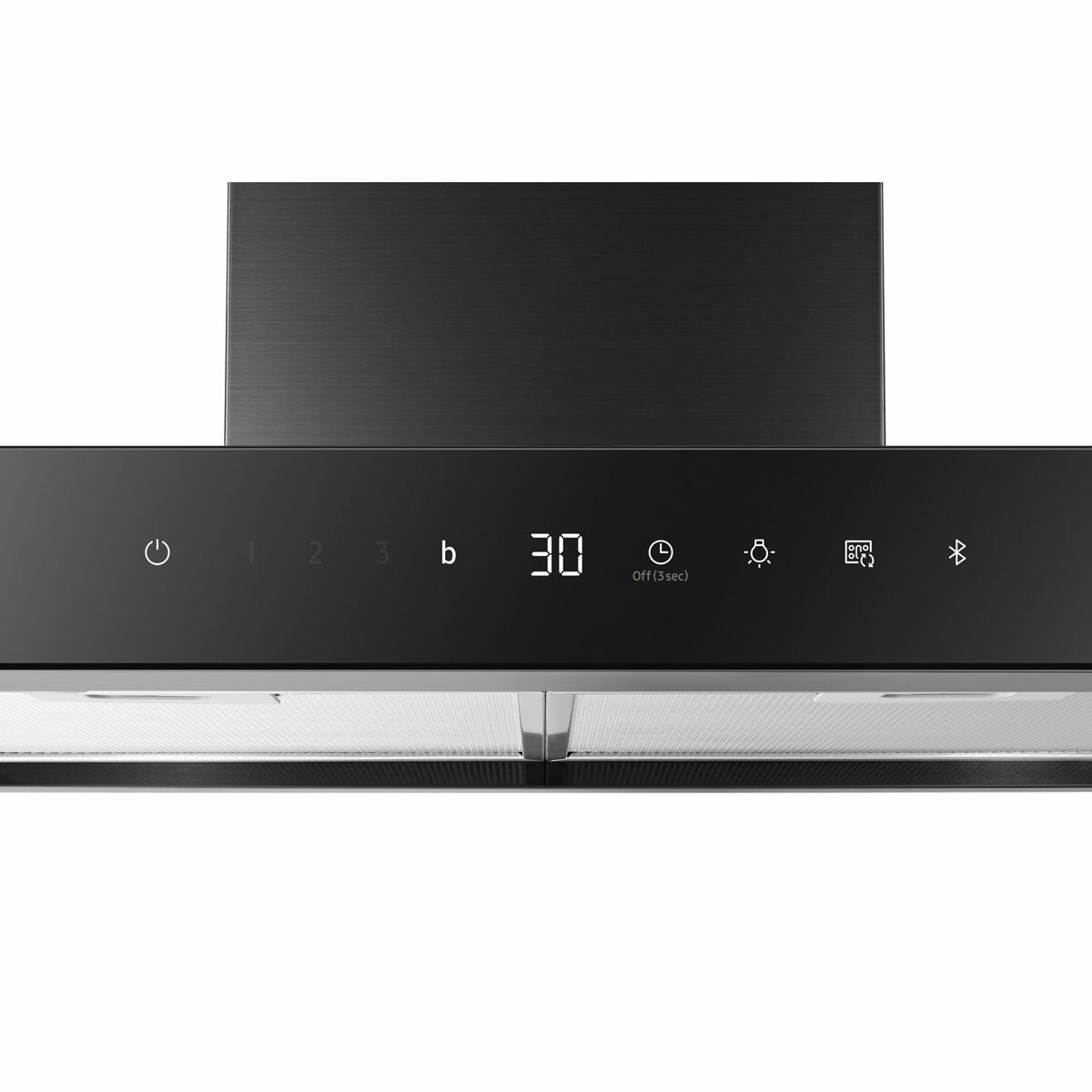Samsung NK24C5703TM 60cm Integrated Chimney Cooker Hood, A Rated in Black