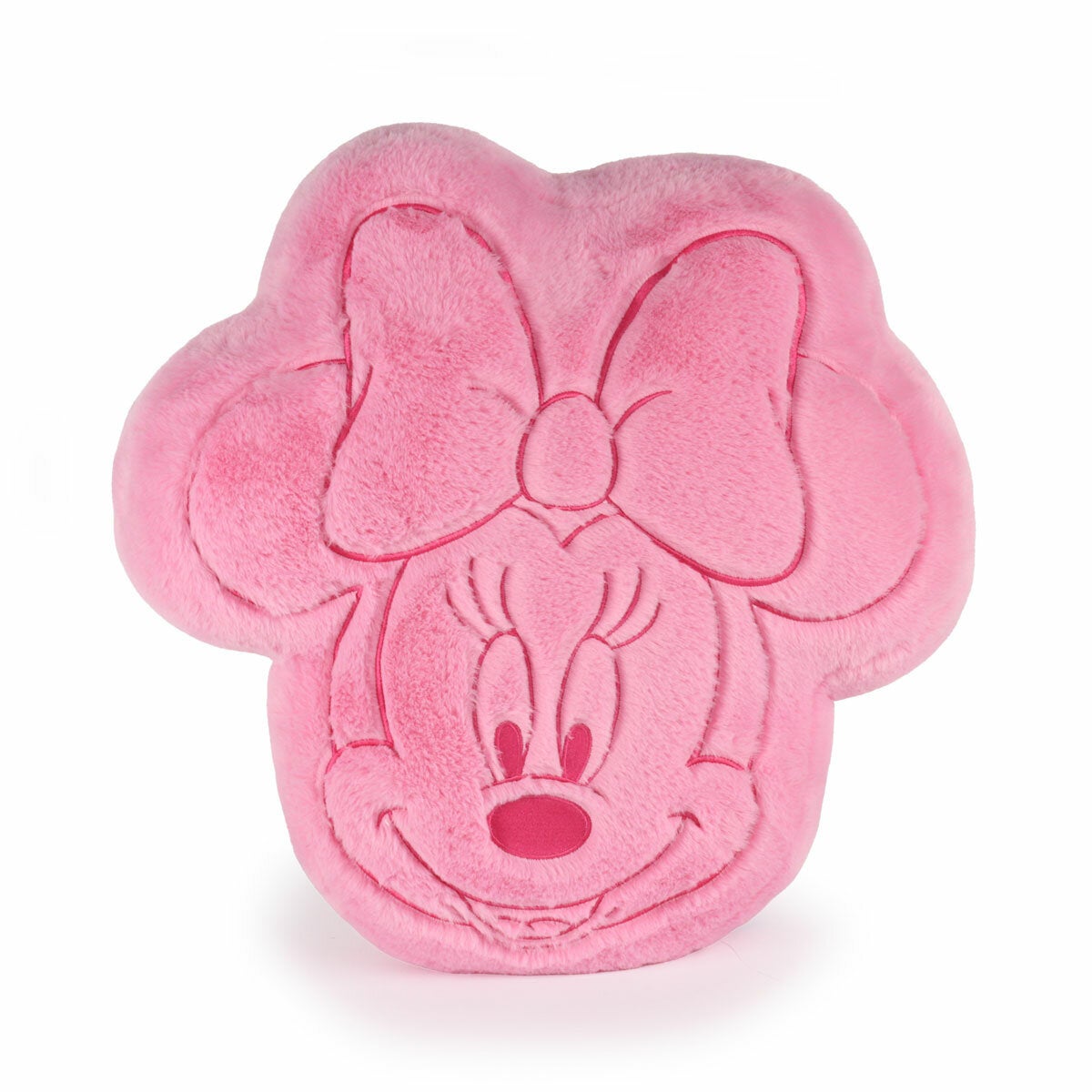 Minnie Mouse faux fur oversized cushion