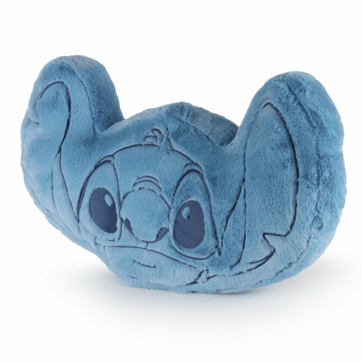 Stitch faux fur oversized cushion