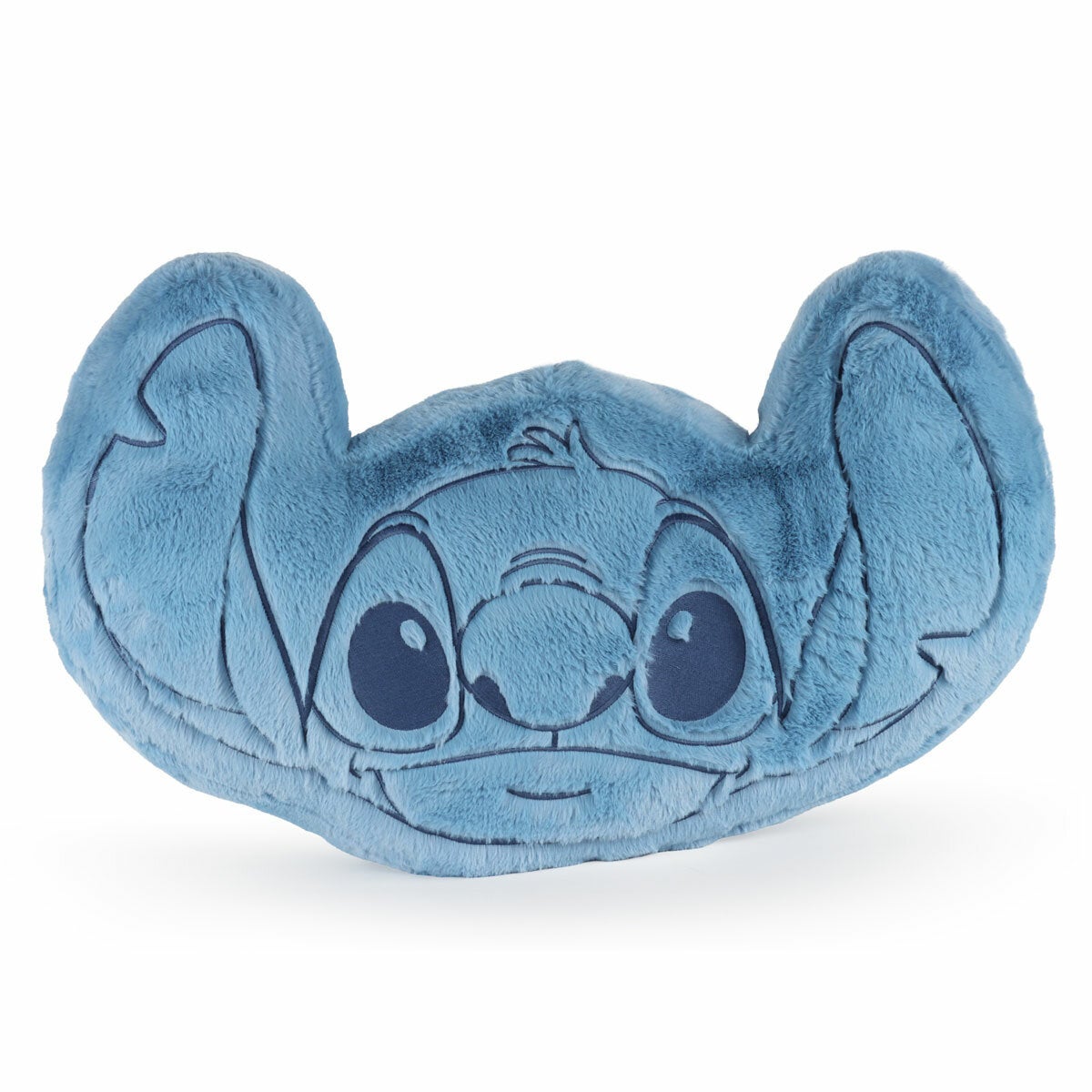 Stitch faux fur oversized cushion