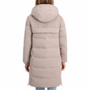 DKNY Ladies Long Down Coat with Hood