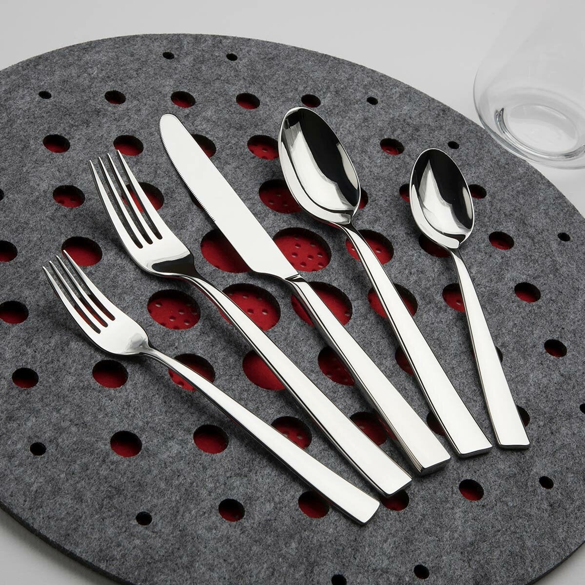 Resto Stainless Steel Cutlery Set, 60 Piece