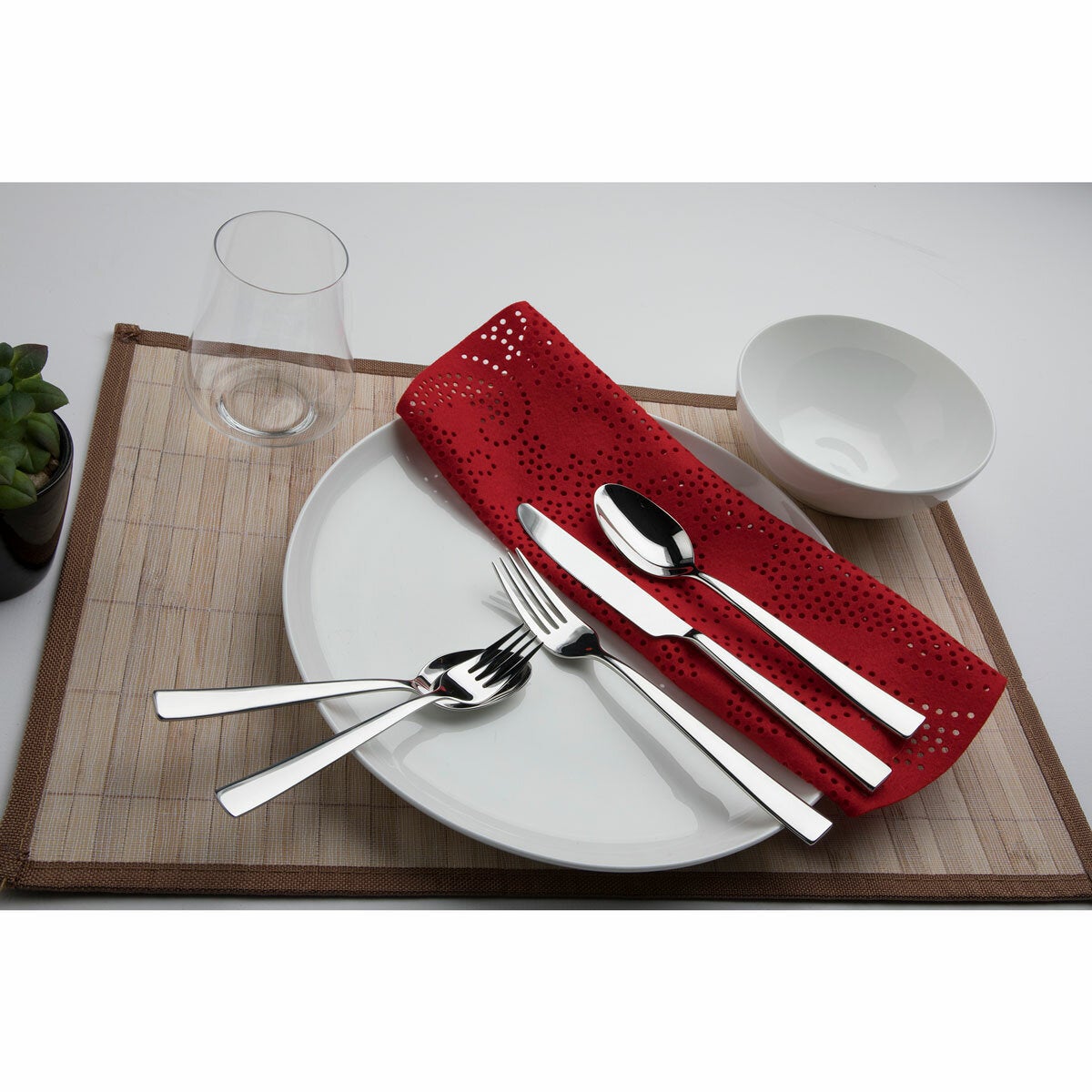 Resto Stainless Steel Cutlery Set, 60 Piece