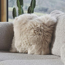 Bowron Single Sided Sheepskin Cushion, 35 x 35cm in 7 Colours