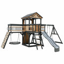 Backyard Discovery Timber Crossing Wooden Playcentre and Swing Set (3-10 Years)