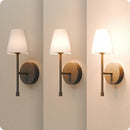 Globe Electric Wireless Rechargeable LED Integrated Wall Sconce, 2 Pack in 2 Col