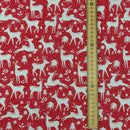 Christmas Polycotton Fabric – Rudolph Snow, 45” Wide | Crafting, Quilting & Sewing Material