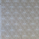 Gold Cotton Print L.Carter LC Damask Warner Fabrics
