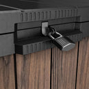 Keter Rosewood 1,150 Litre Horizontal Storage Shed