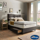 Silentnight Velvet Divan with Malvern Headboard