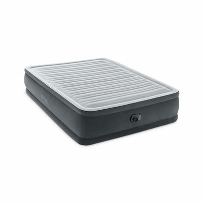 Intex King Dura-Beam Deluxe Air Mattress With Built-in Pump