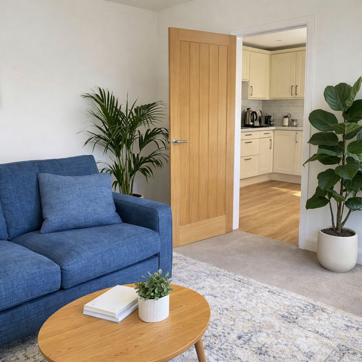 Mendes Oak Wiltshire Internal Door