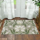 Spring Colourful Hooked Accent Rug, 56 x 97 cm