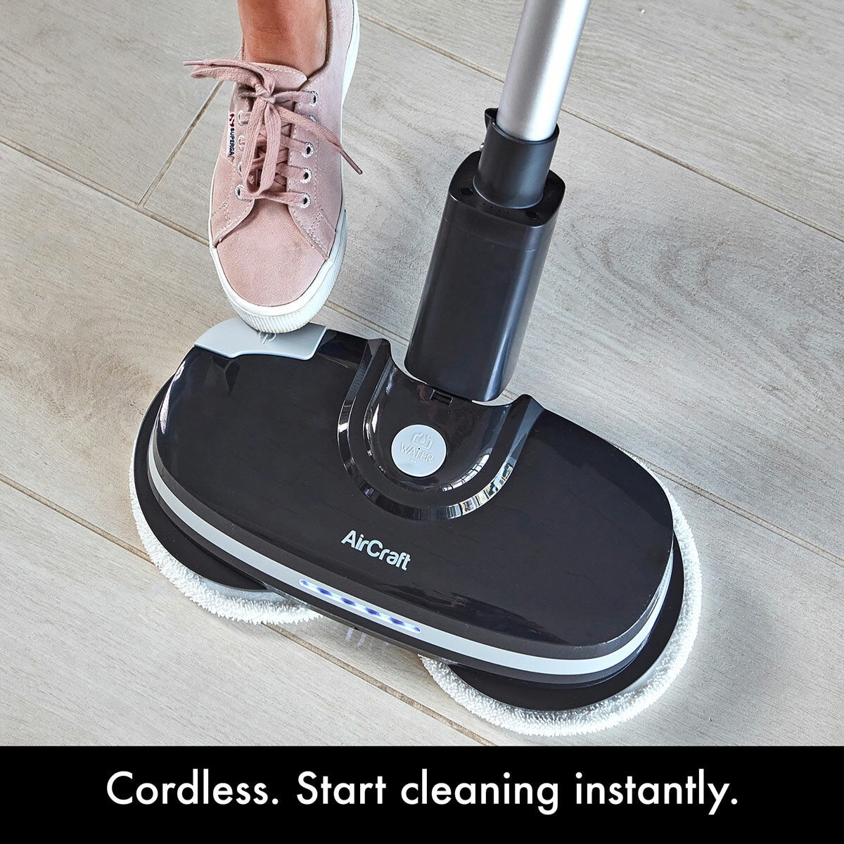 AirCraft PowerGlide Cordless Hard Floor Cleaner & Polisher