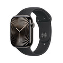 Apple Watch Series 10 GPS + Cellular, 46mm Titanium Case - M/L - Black