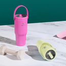 Base Brands Chiller Go Insulated Mug 940ml, 2 Pack in 2 Colour Sets - Lemon & Fuchsia