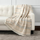 Life Comfort Reversible 100% Cotton Gauze Throw, 127 x 162 cm