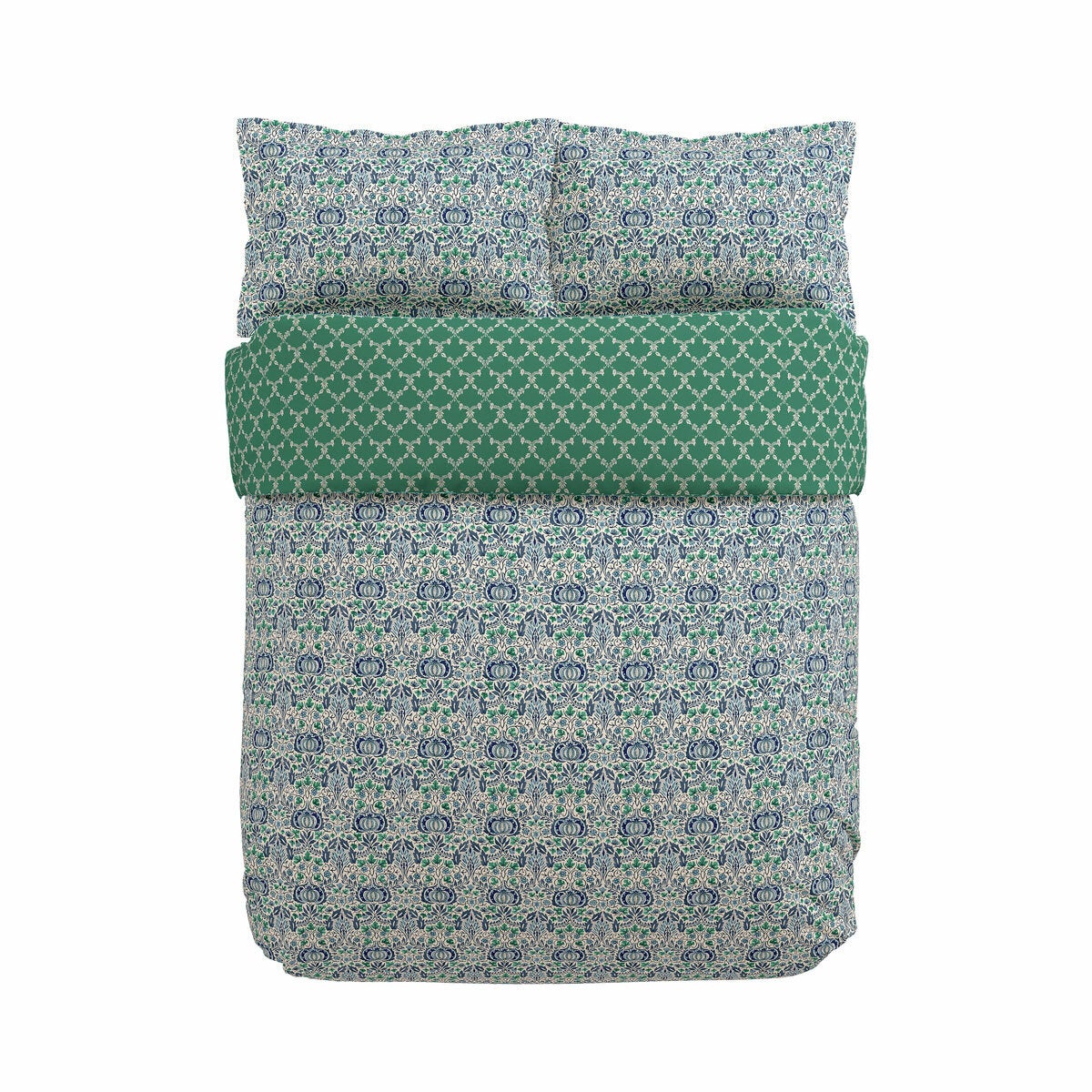 Morris & Co. Little Chintz Blue Duvet Cover Set, in 2 Sizes