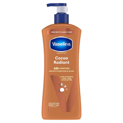 Vaseline Cocoa Radiant Lotion, 3 x 600ml