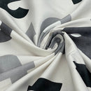 Large Numbers Cotton Curtain Fabric Kids Nursery Play Area 54"