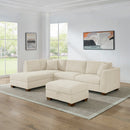 Thomasville Walsen Cream Corner Sofa