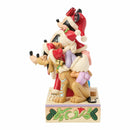 11.5 Inch Jim Shore Disney Traditions Stacked Mickey and Friends Musical Figurin