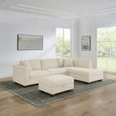 Thomasville Walsen Cream Corner Sofa - Right Hand Facing