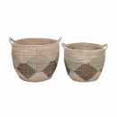 Seagrass Basket Set, 2 Pack