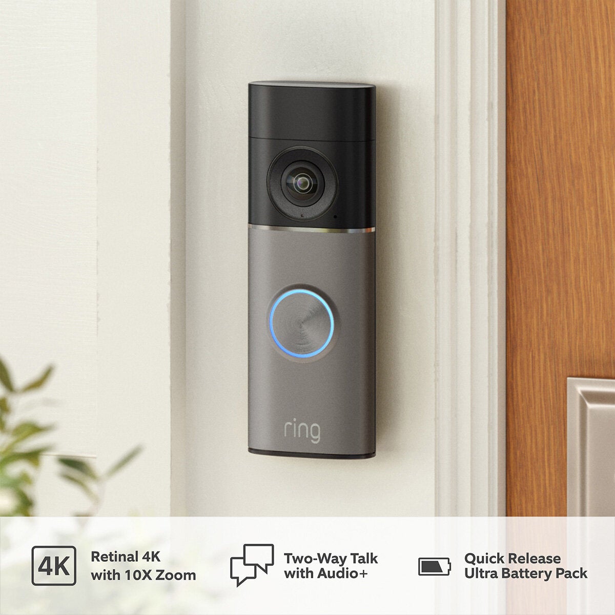 Ring Battery Video Doorbell Pro (Gen 2) + Chime (3rd Gen)