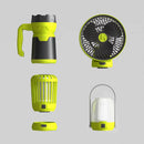 Artika Camping 4-in-1 Modular Portable Outdoor Kit Fan/Light/Zapper
