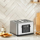 Tefal Selection Kettle & 4-Slice Toaster Set in Stainless Steel (TF65ADG)