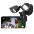 Ring Floodlight Cam (2nd Gen) Wired White Security Camera - 2 Pack
