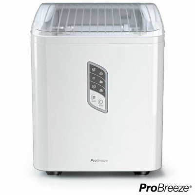Pro Breeze 2L Countertop 15kg Ice Cube Maker in White